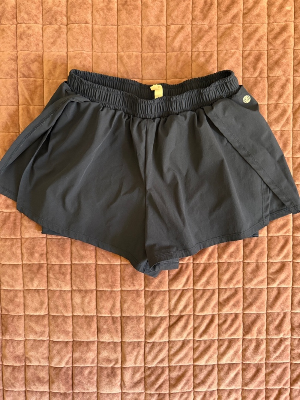 Zella Black Women's Athletic Shorts with Elastic Waist Small